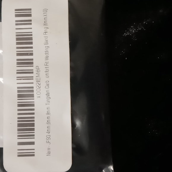 Tungsten carbide Wedding band size 10 - Picture 5 of 6